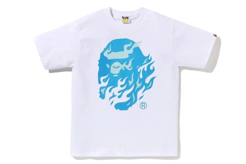 A BATHING APE  |Crew Neck Pullovers Unisex Street Style Plain Cotton