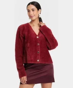 A New Day Women's Fuzzy Party Cardigan