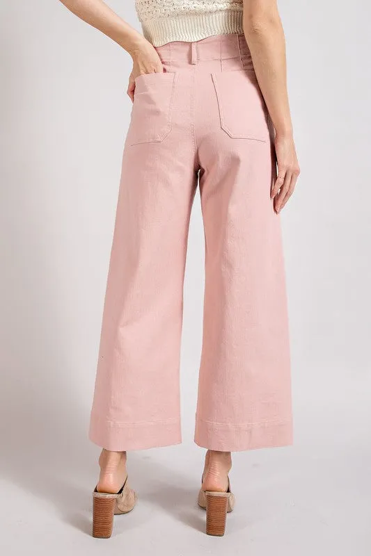 Ada Soft Washed Wide Leg Pants