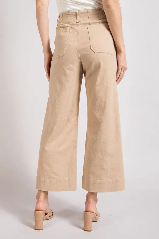 Ada Soft Washed Wide Leg Pants