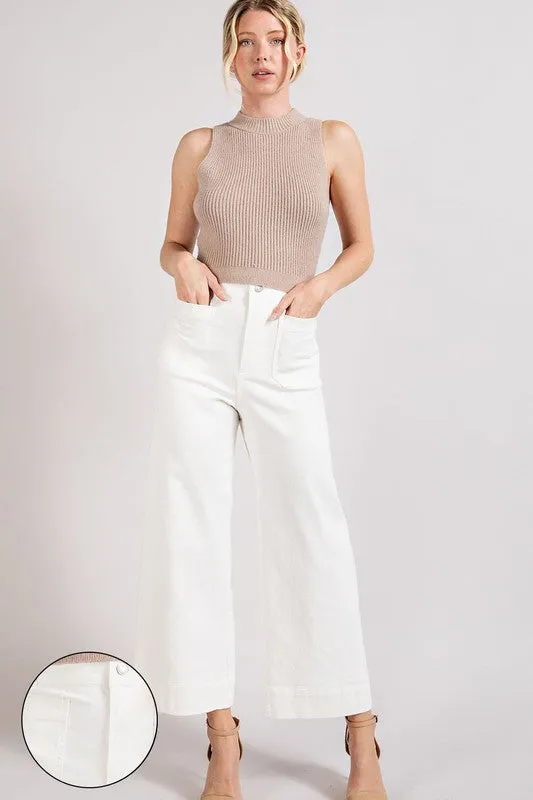 Ada Soft Washed Wide Leg Pants