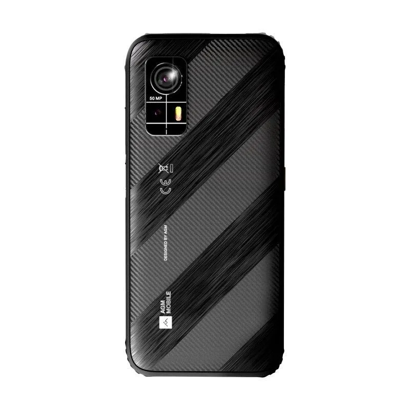 AGM H6 Rugged Ultra Slim Mobile Phone Dual Sim 128GB/4GB 6.5 Black