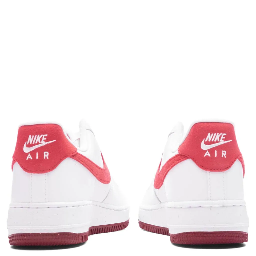 Air Force 1 '07 'Adobe' - White/Adobe/Team Red/Dragon Red