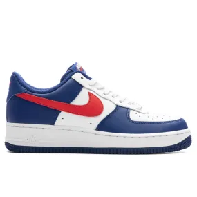 Air Force 1 '07 - White/University Red/Deep Royal