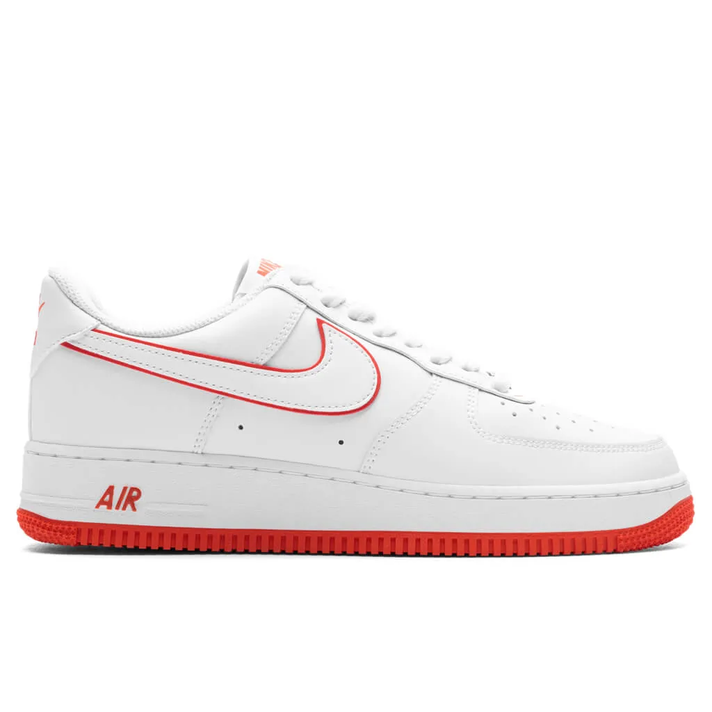 Air Force 1 '07 - White/White/Picante Red