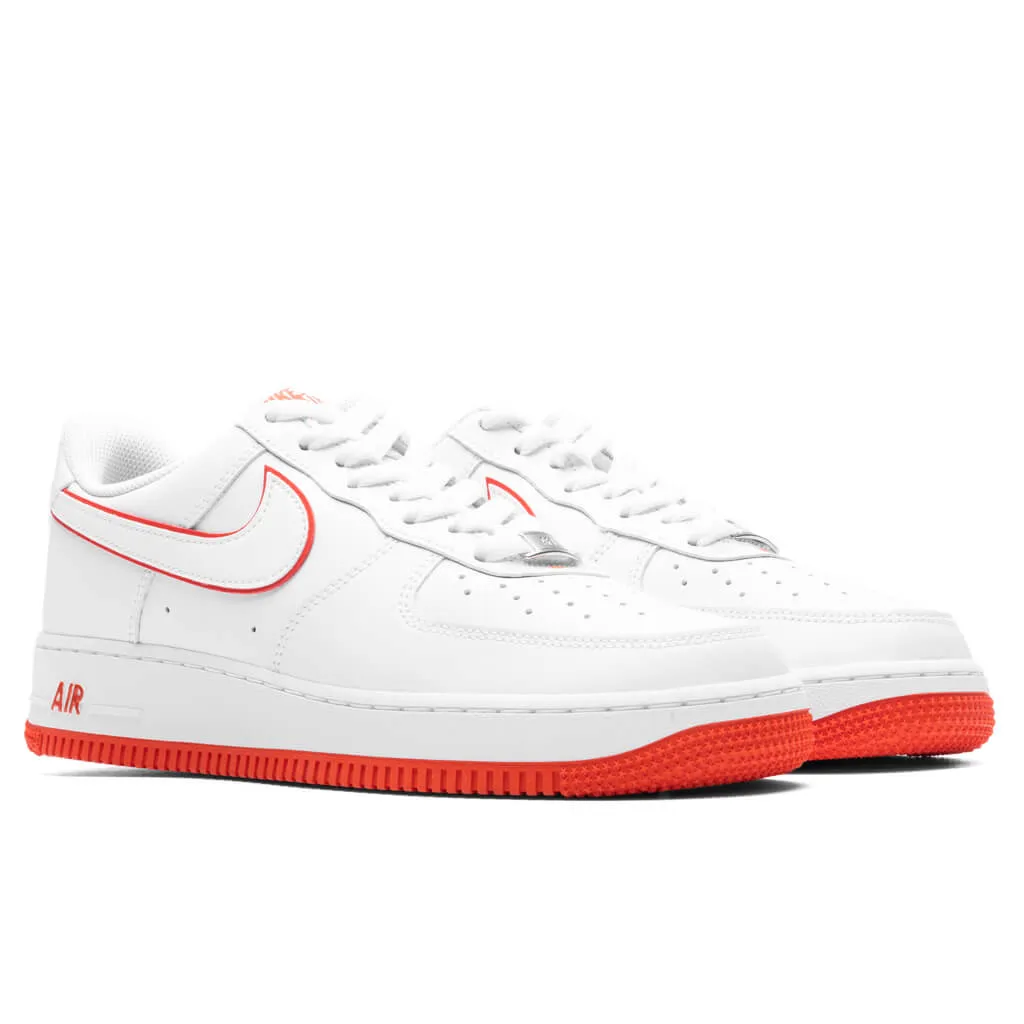 Air Force 1 '07 - White/White/Picante Red