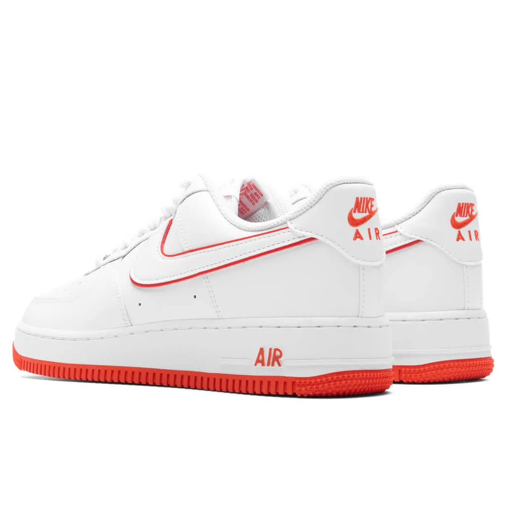 Air Force 1 '07 - White/White/Picante Red