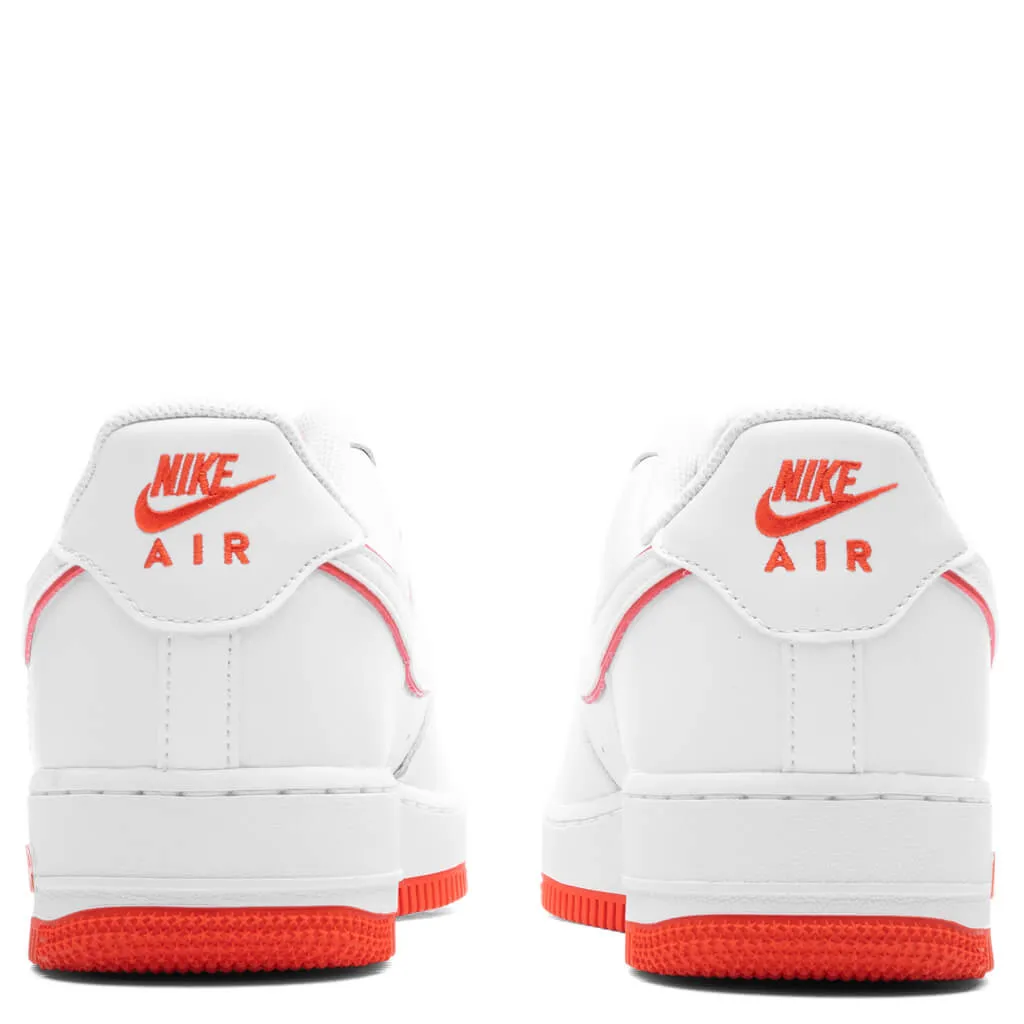 Air Force 1 '07 - White/White/Picante Red