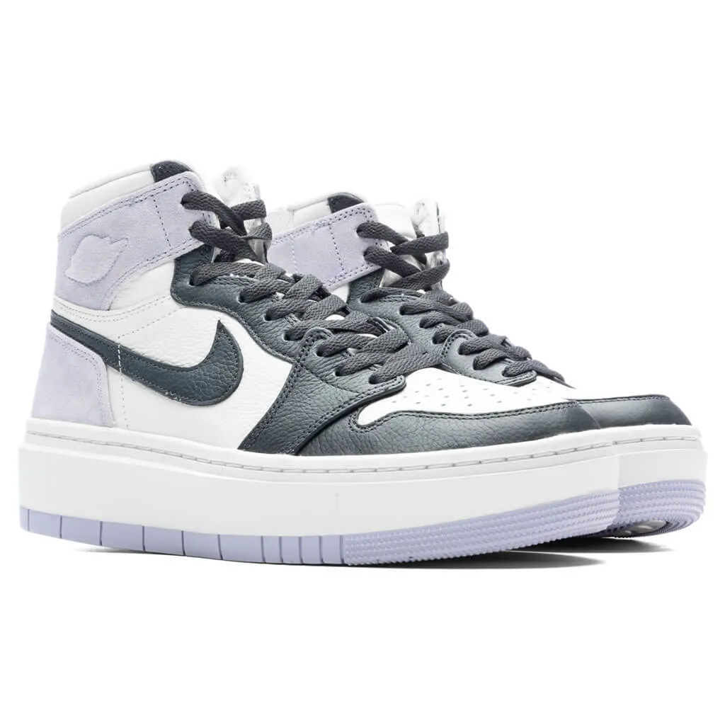 Air Jordan Womens 1 Elevate High - Titanium/DK Smoke Grey/Sail