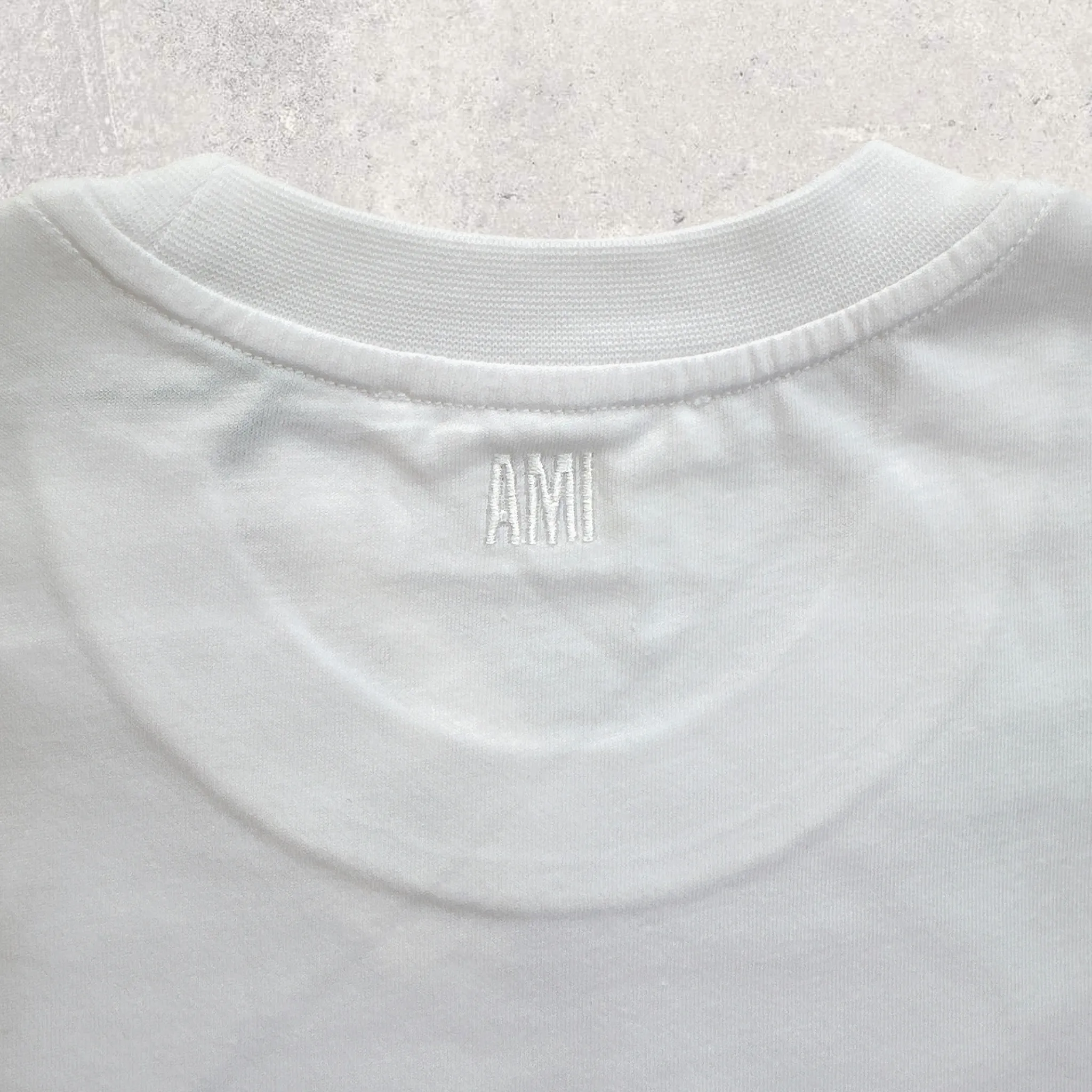 AMI PARIS  |Crew Neck Pullovers Heart Unisex Street Style Plain Cotton