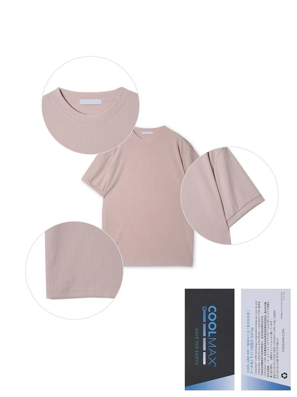 ASCLO  |Crew Neck Pullovers Unisex Street Style Plain Short Sleeves