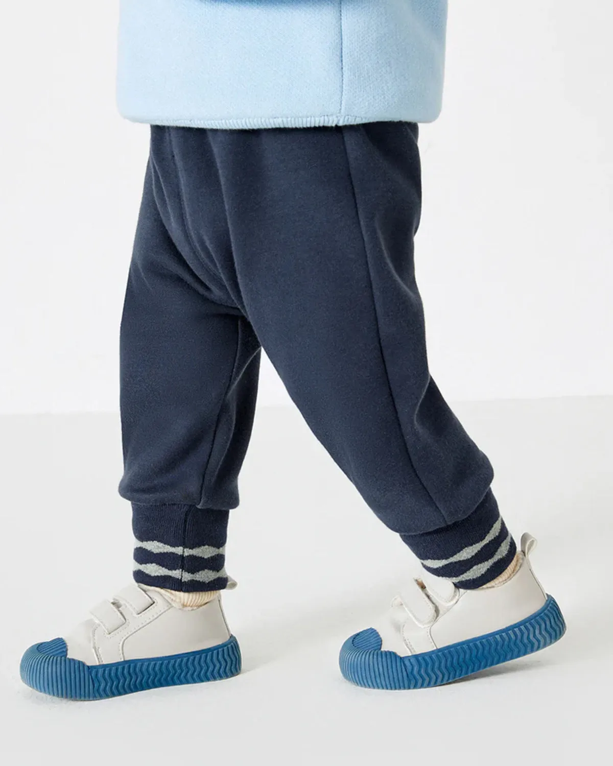 Balabala Baby Jogging Trousers Cut Plush Trousers