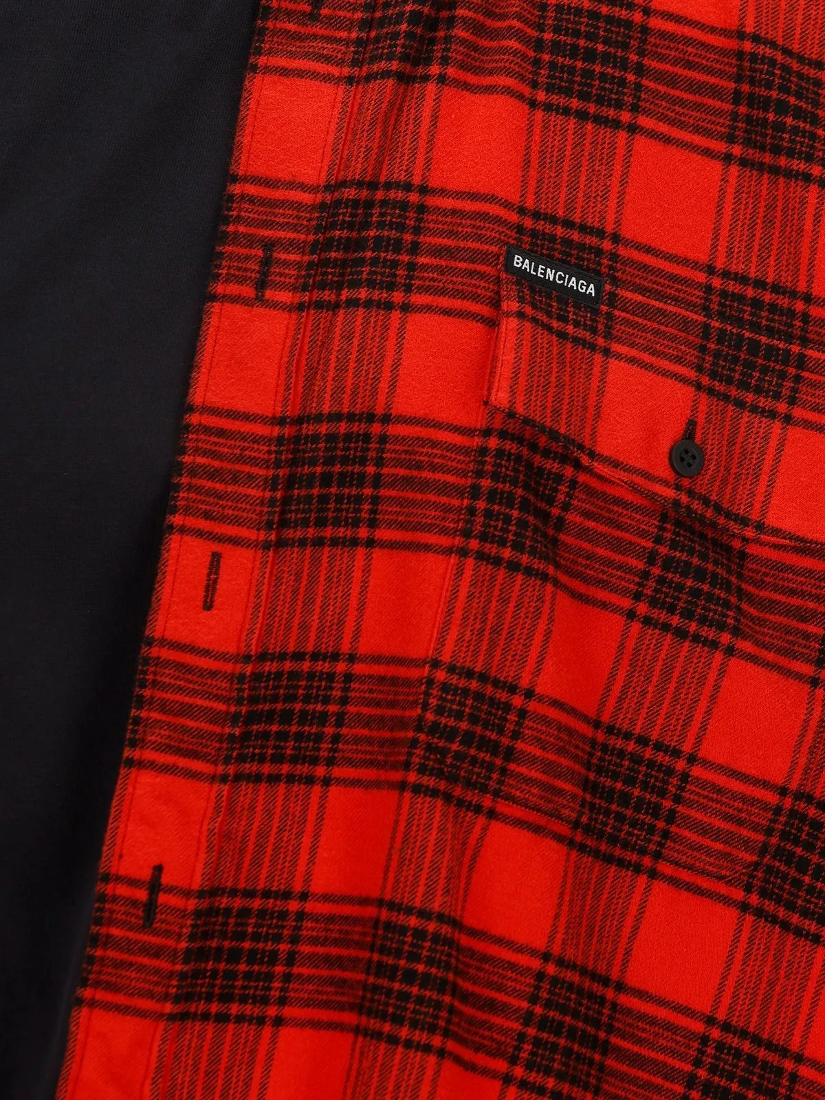 BALENCIAGA  |Other Plaid Patterns Long Sleeves Cotton Logo Luxury