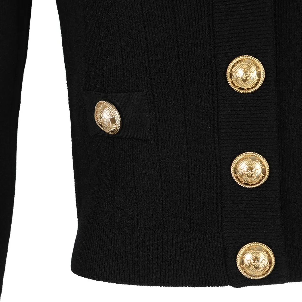 BALMAIN  |Casual Style Long Sleeves Plain Elegant Style Cardigans