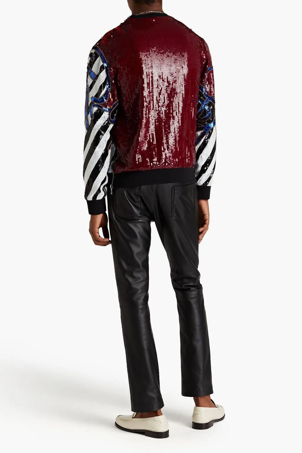 BALMAIN  |Silk Street Style Long Sleeves Luxury Sweatshirts