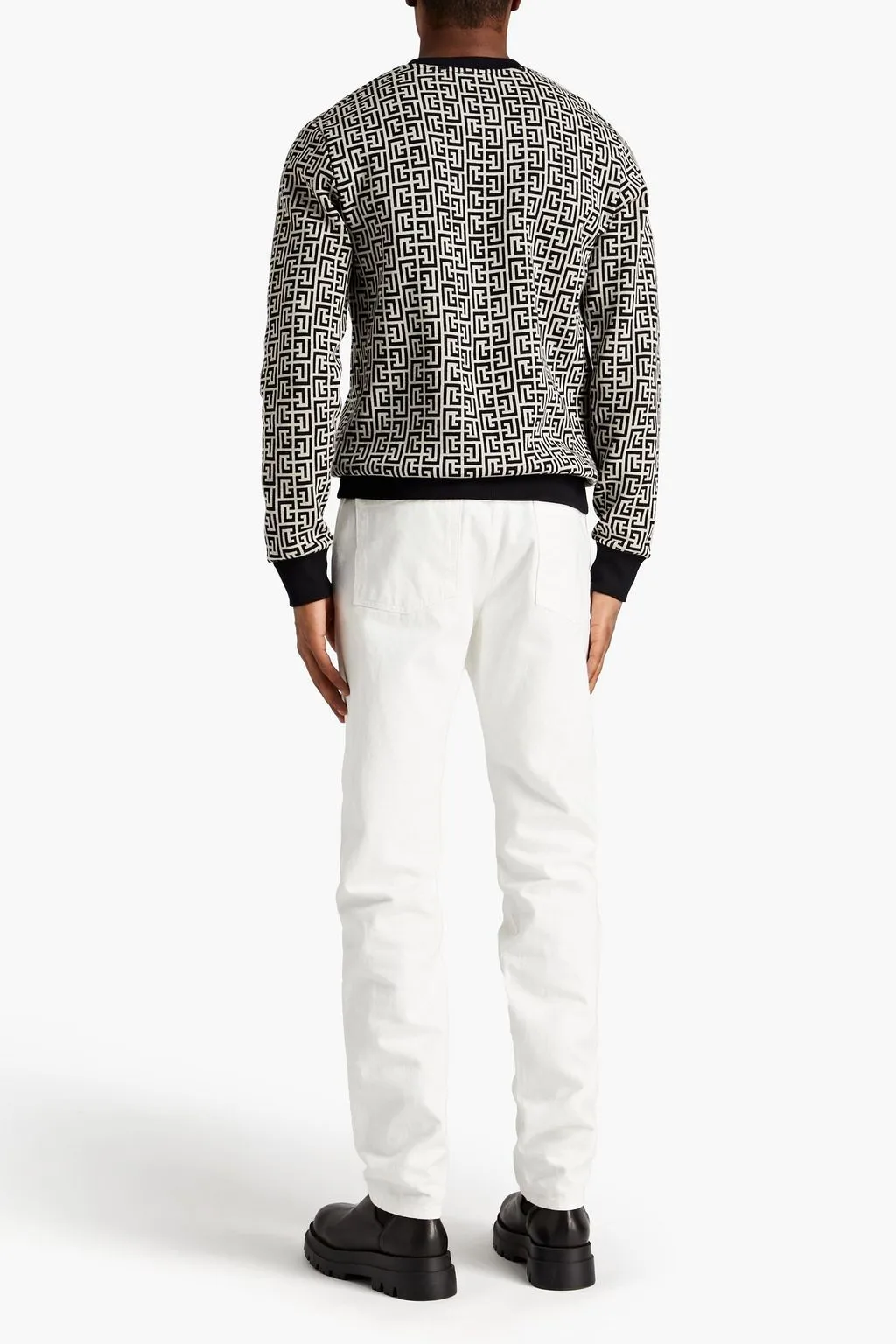 BALMAIN  |Street Style Long Sleeves Cotton Luxury Sweatshirts