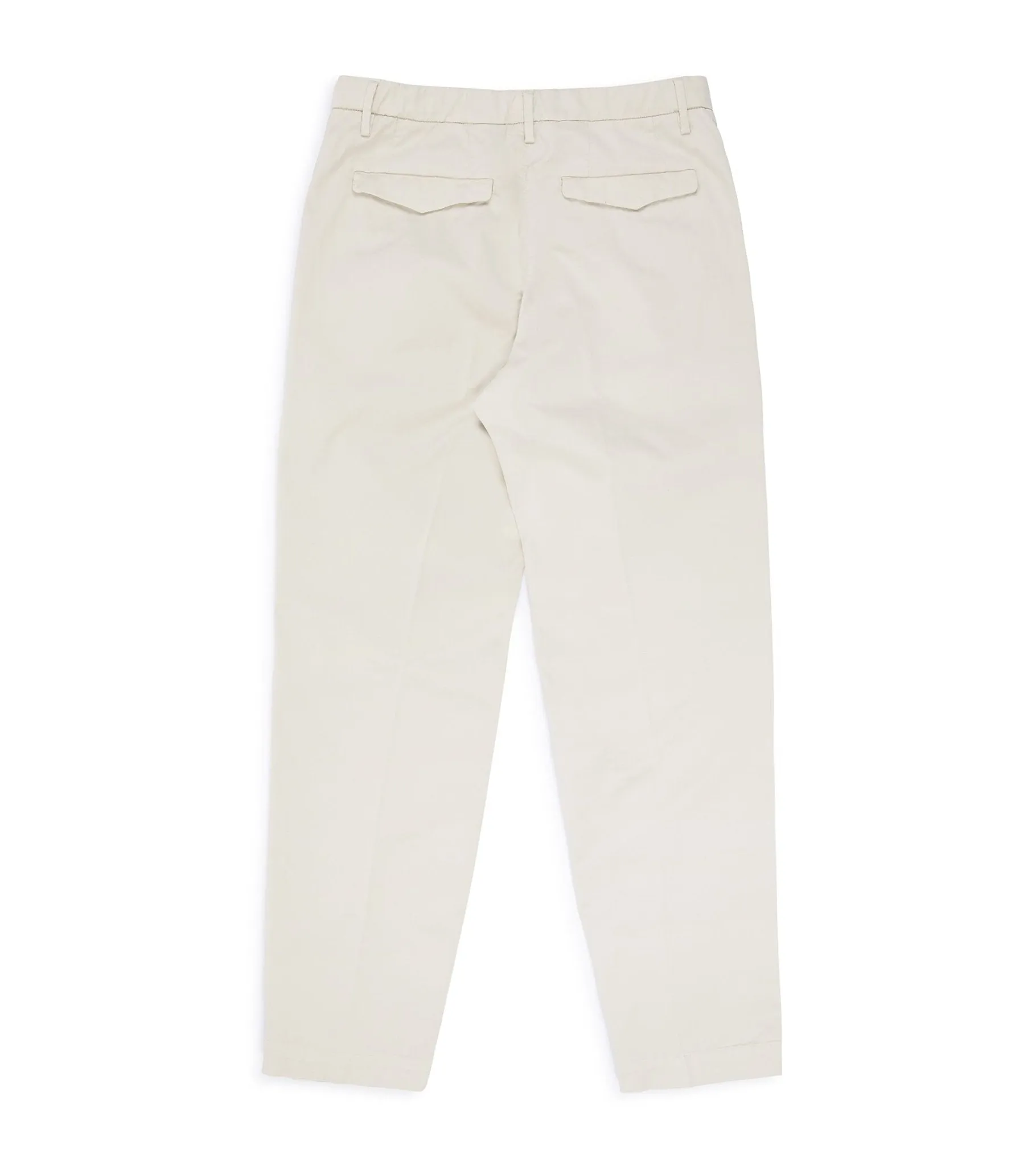 Barena Masco Trevo Cotton Twill Trousers: Beige