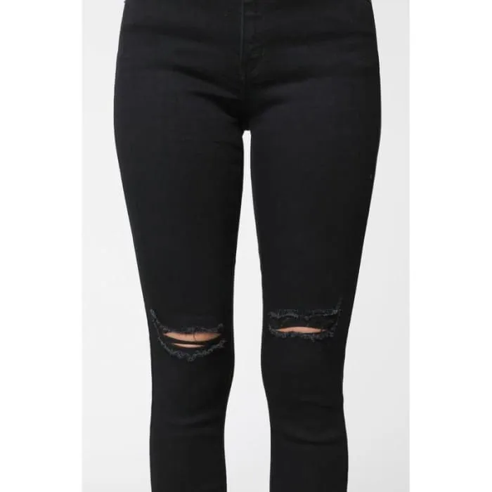 Black High Waisted Jeans