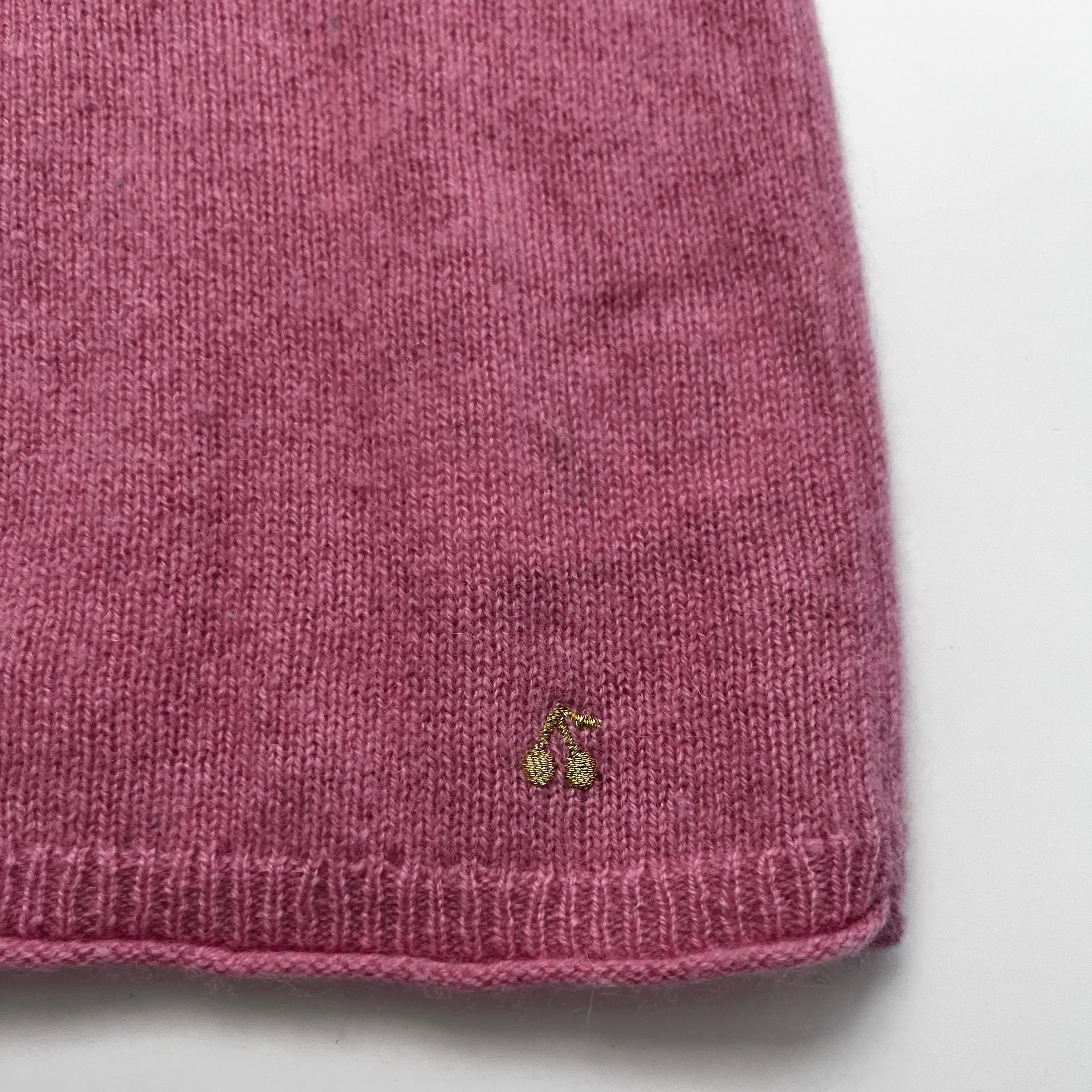 Bonpoint Bubblegum Pink Cashmere Cardigan: 3 Years