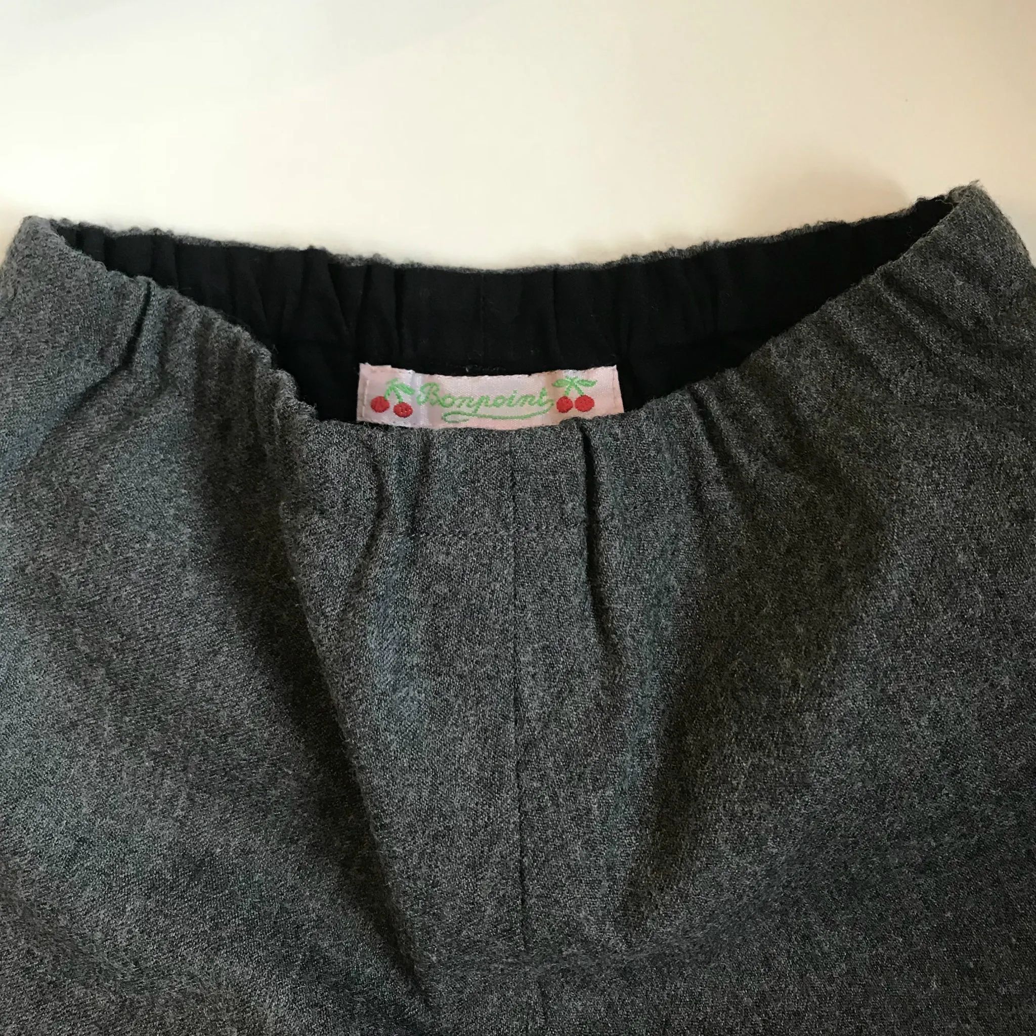 Bonpoint Dark Grey Wool Trousers: 12 Months