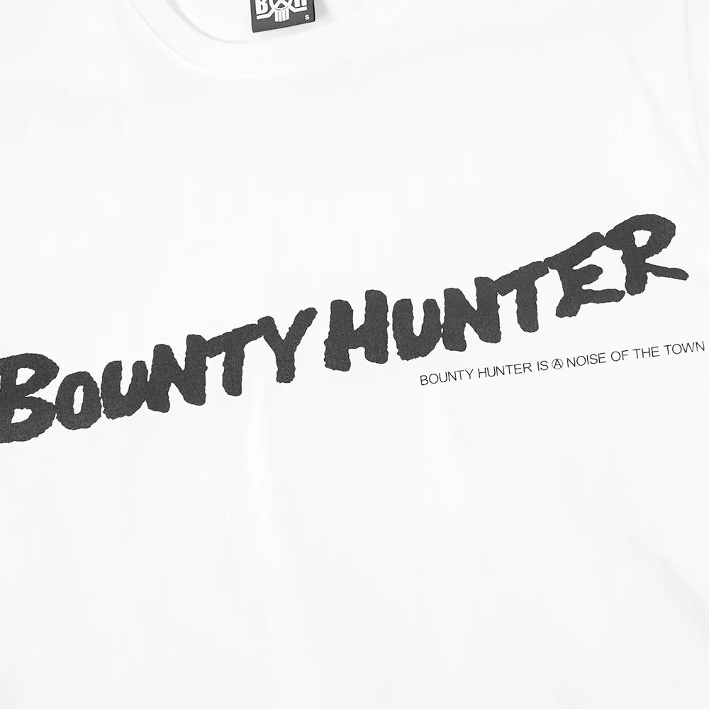 Bounty Hunter D-Font TeeWhite