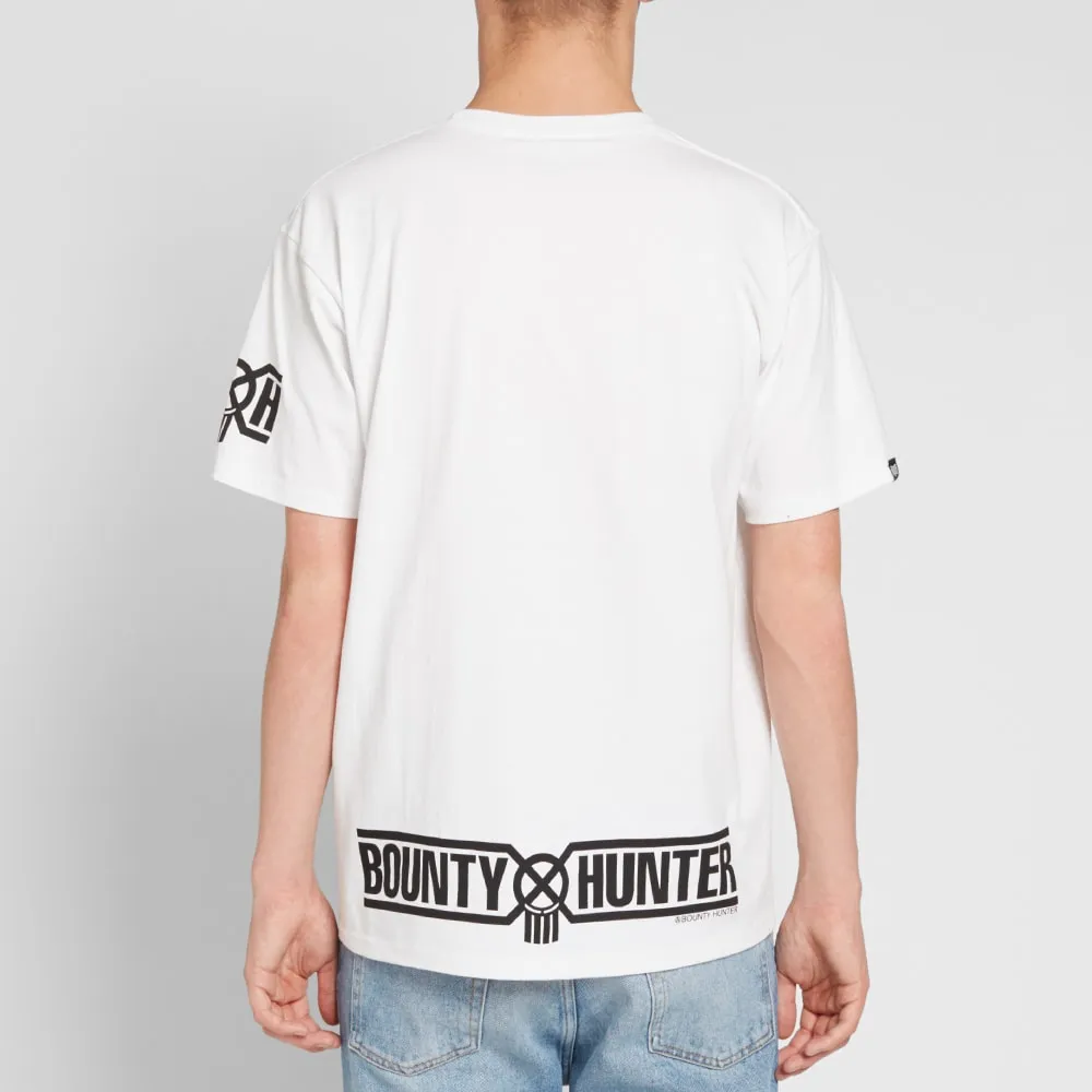 Bounty Hunter Japanese Script TeeWhite