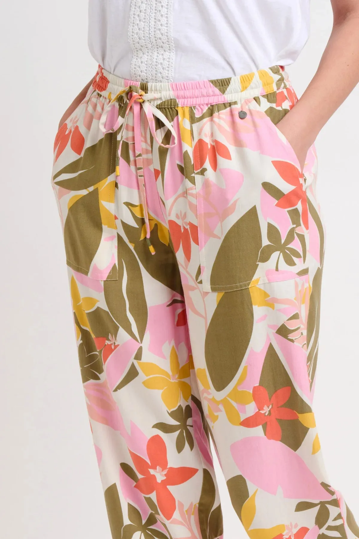 Brakeburn - Tropical Palm Traveller Pant