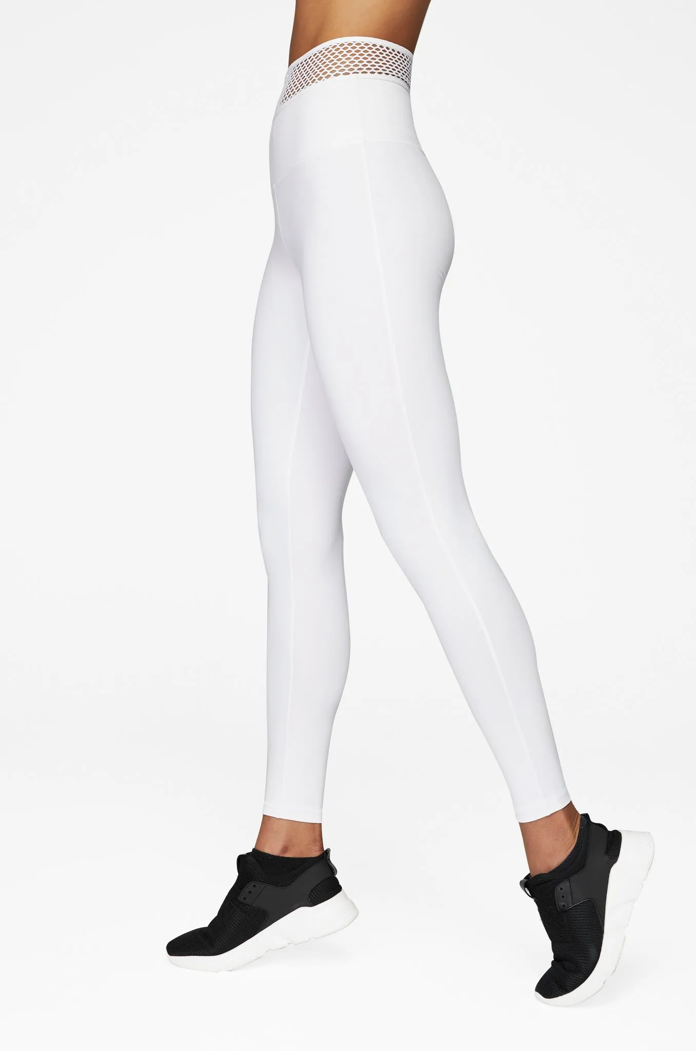 Brittany Mesh Waist Leggings