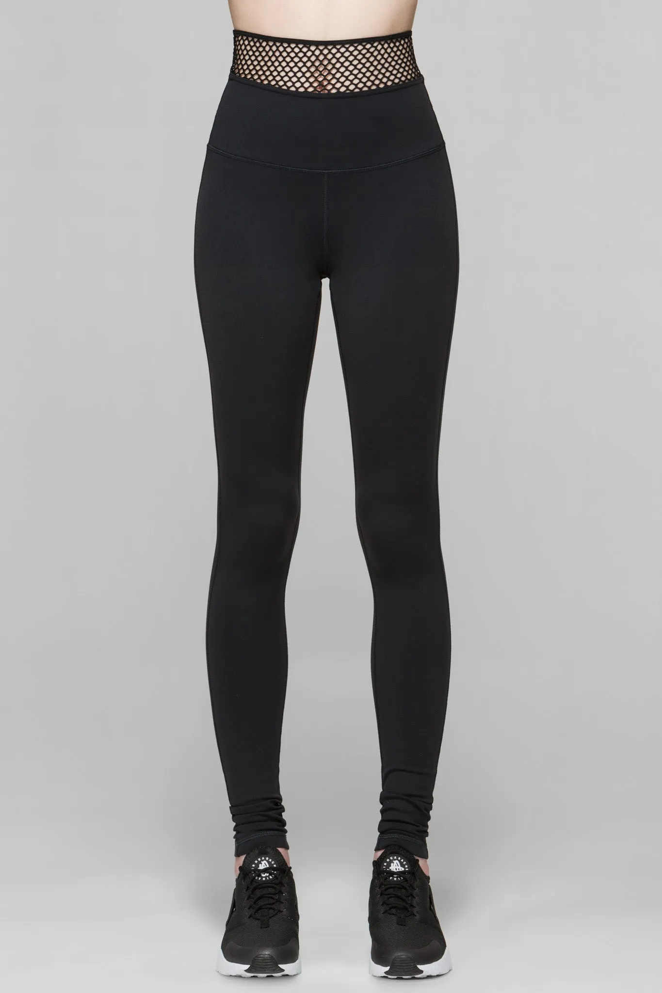 Brittany Mesh Waist Leggings