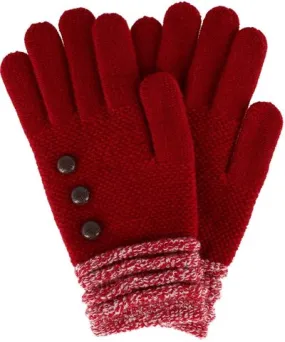 Britt's Knits Women's Ultra Soft Glove with 3 Button Design