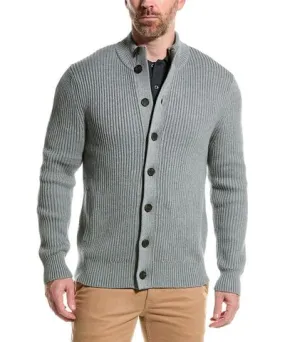 Brooks Brothers Mock Neck Cardigan