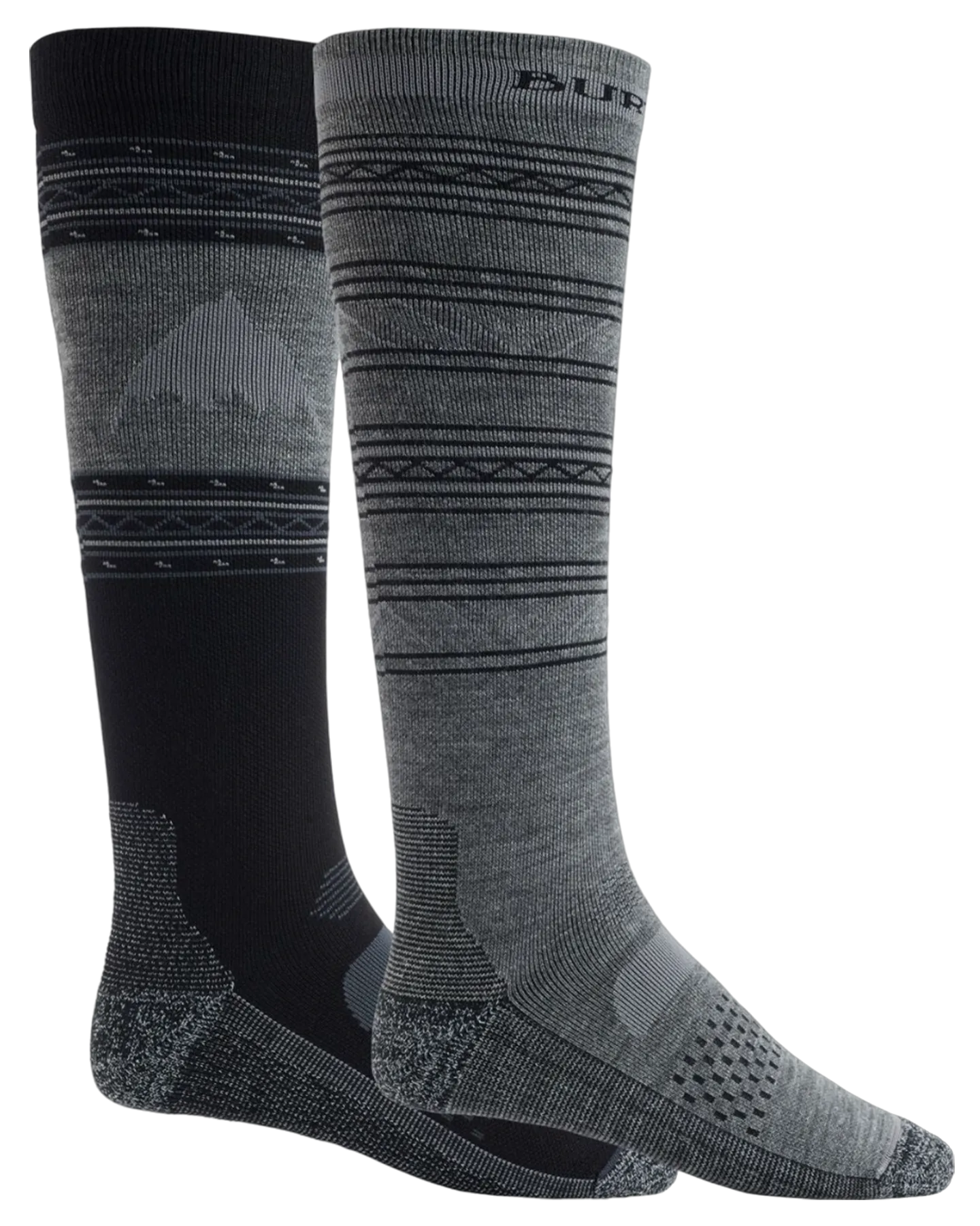 Burton Men's Performance Lightweight Sock 2-Pack - True Black