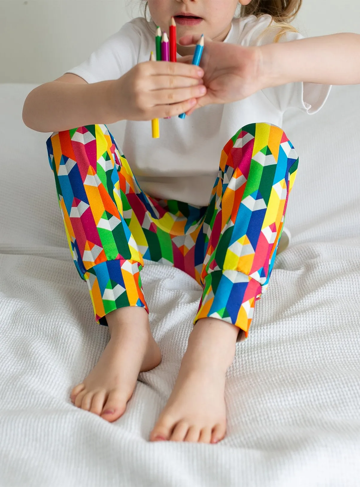 Buy FRED & NOAH Colouring Pencil Leggings 2-3 Years | Trousers and leggings | Tu