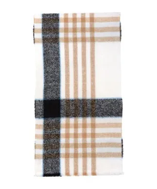 Buzzy Plaid Scarf