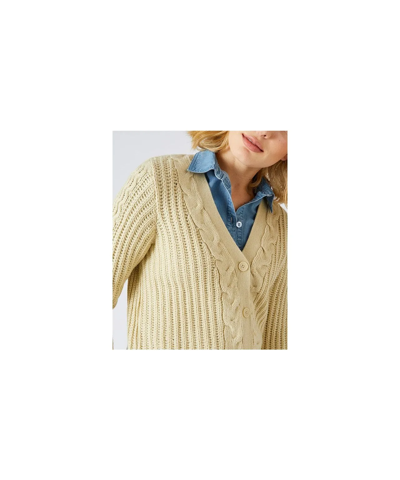 Cable Knit Cardigan