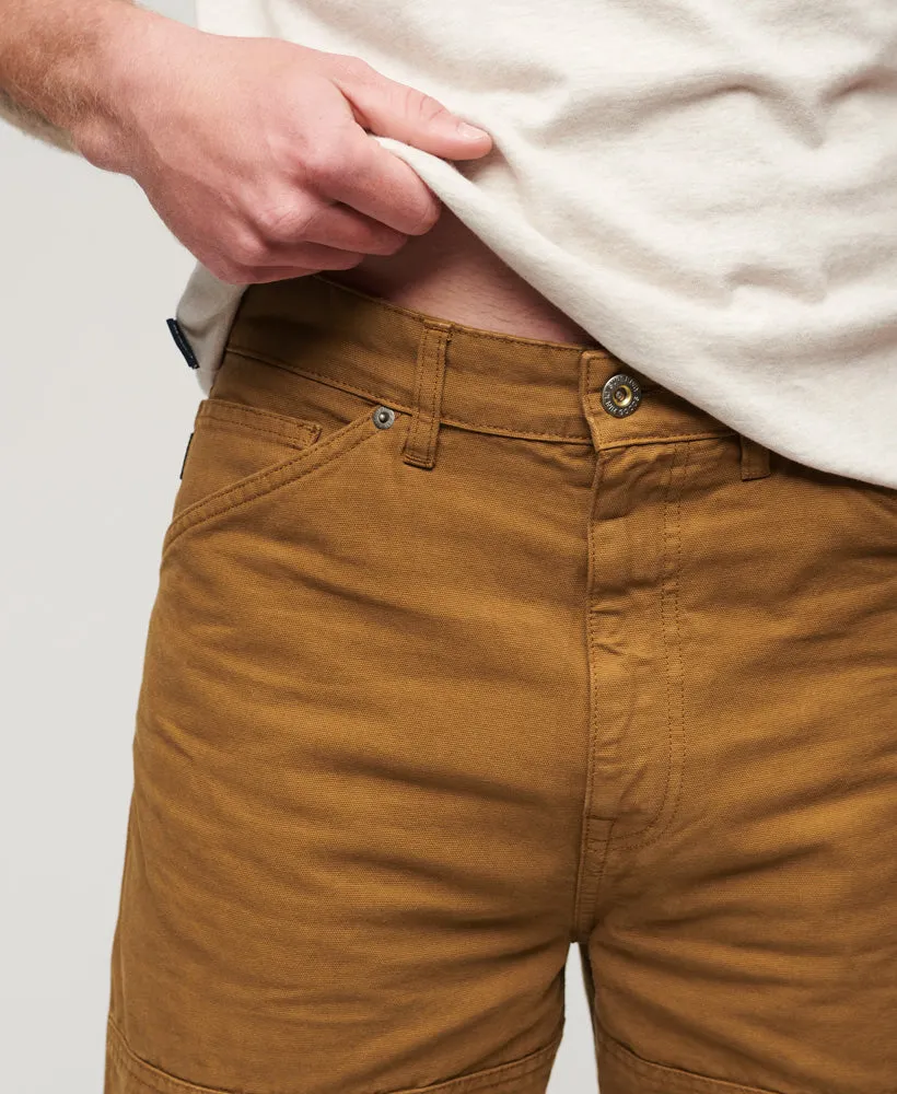 Carpenter Pants | Denim Co Tobacco Brown