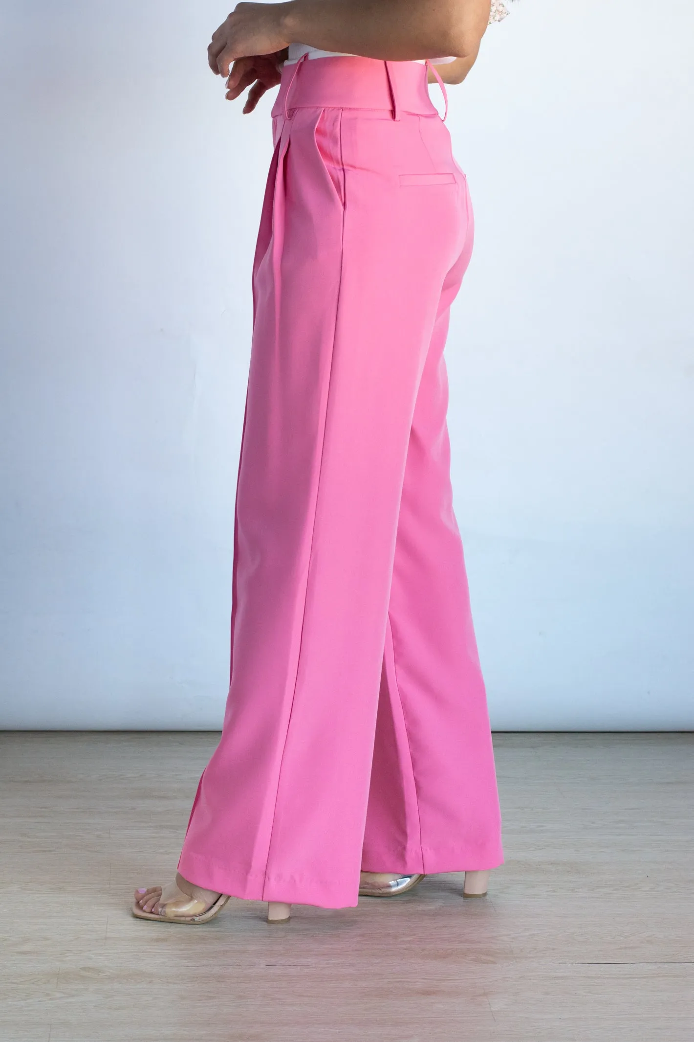 Cascading Crush Pink Trouser