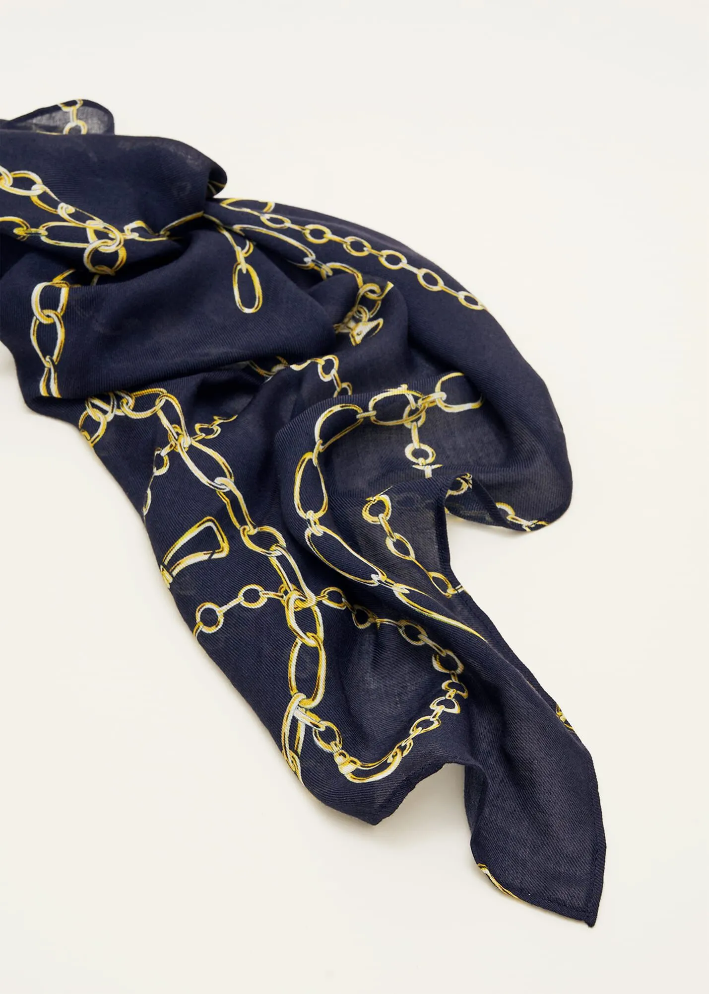 Chain Print Scarf