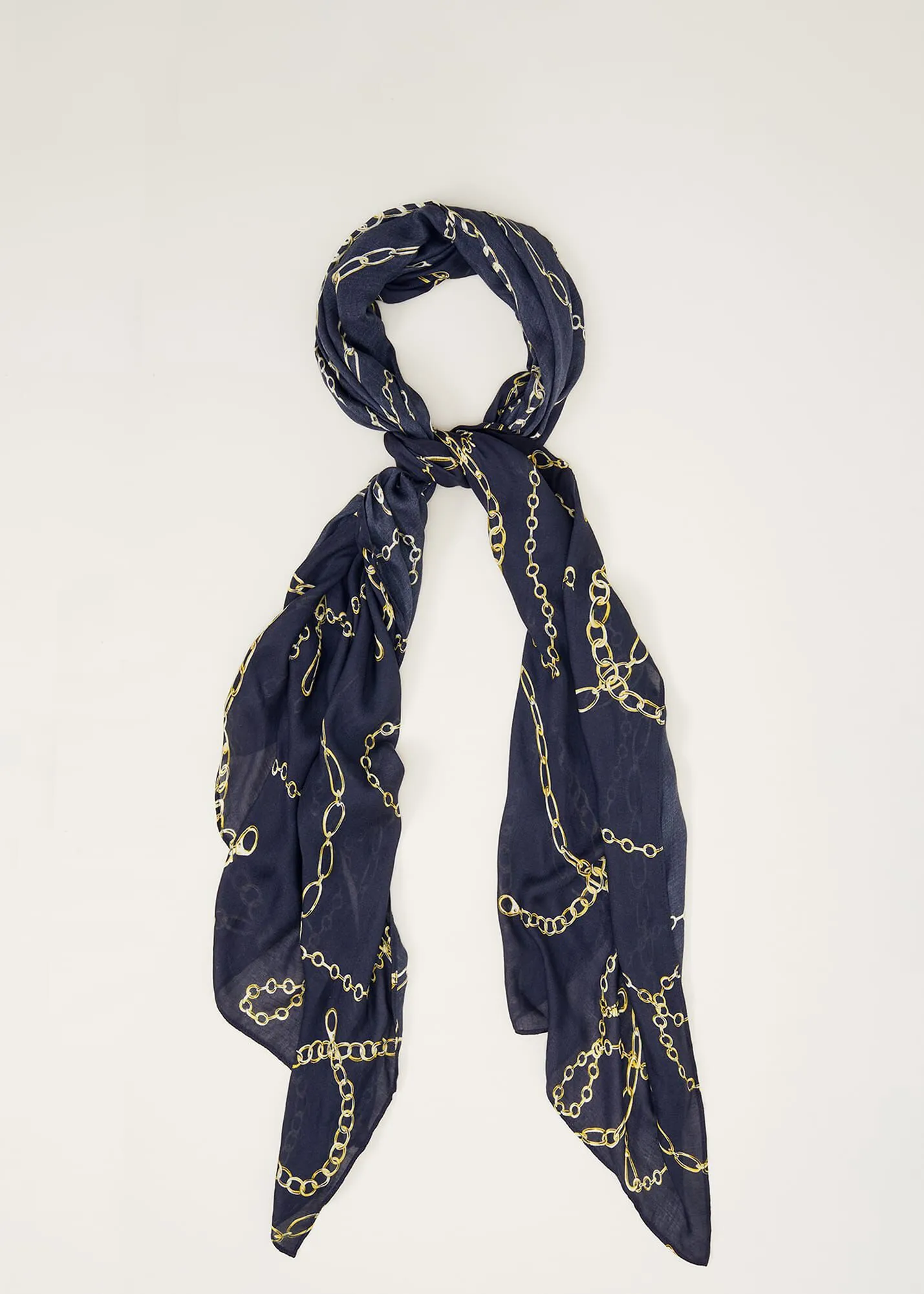 Chain Print Scarf