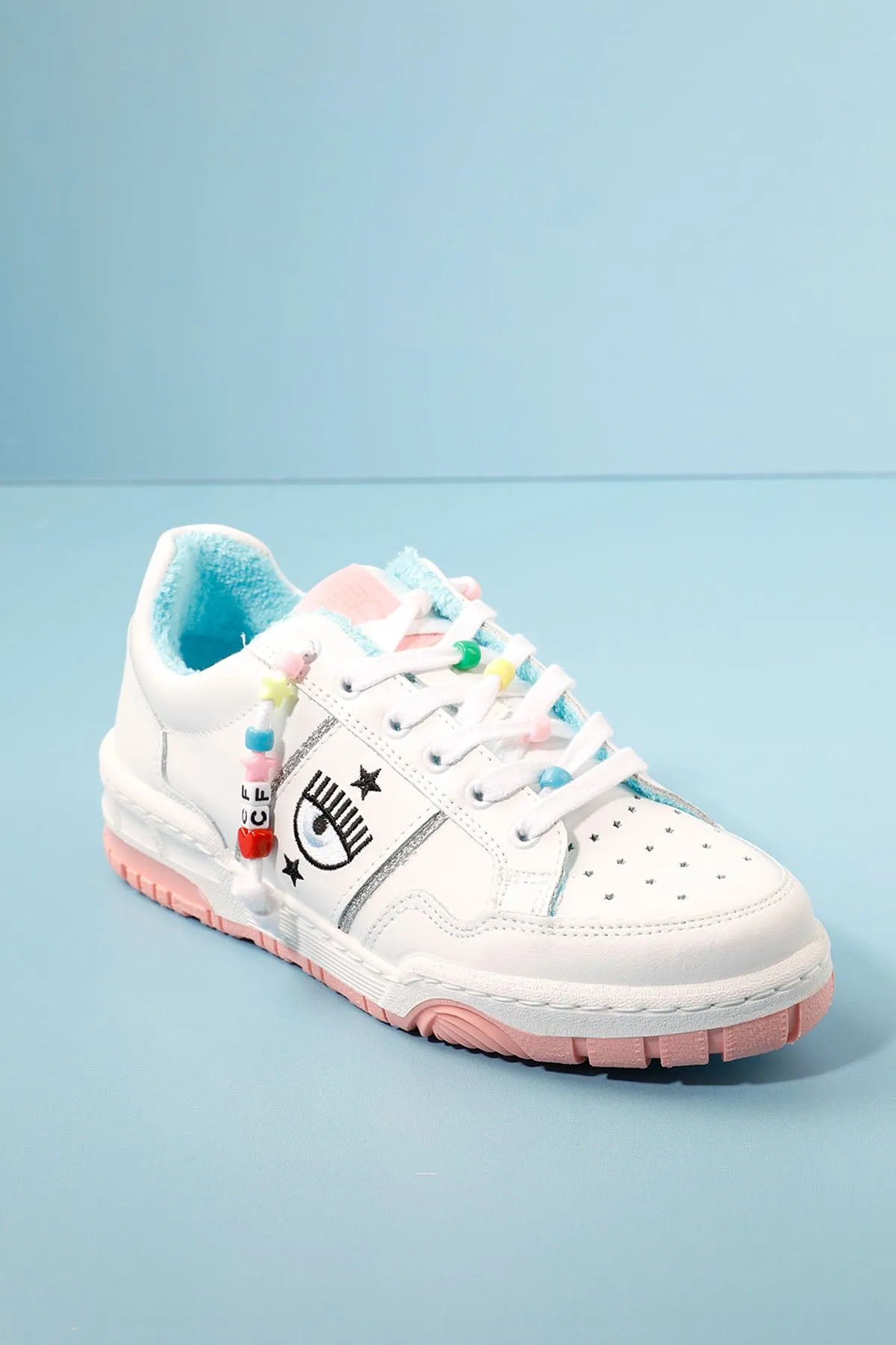 Chiara Ferragni Gz Logolu Deri Sneaker Ayakkab