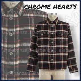 CHROME HEARTS  |Other Plaid Patterns Long Sleeves Logo Shirts