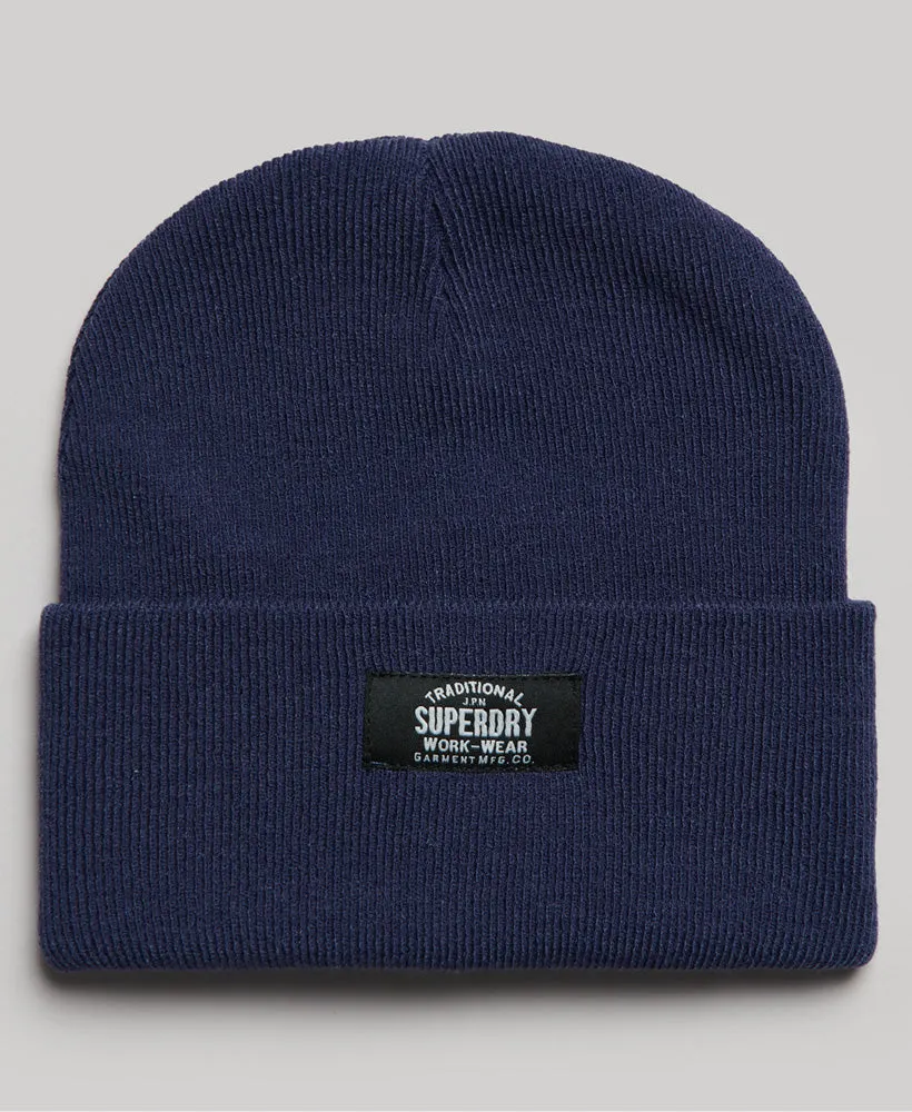 Classic Knitted Beanie | Patriot Blue