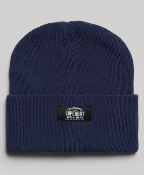 Classic Knitted Beanie | Patriot Blue