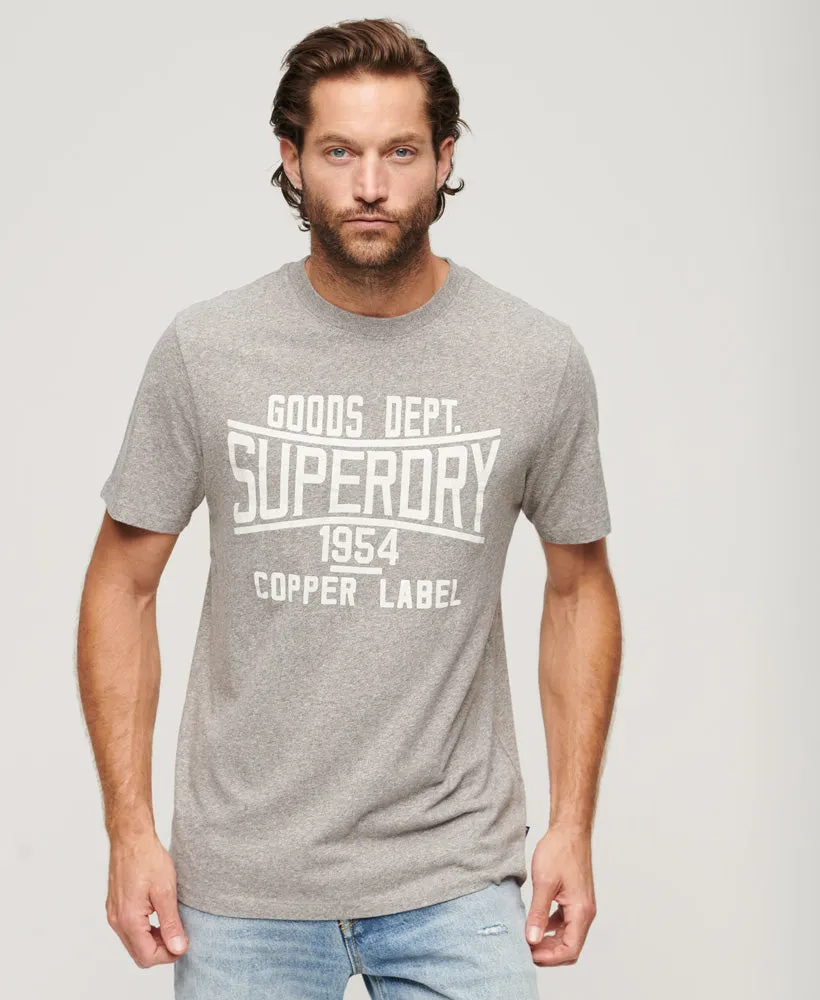 Copper Label Workwear T-Shirt | Steel Grey Grindle