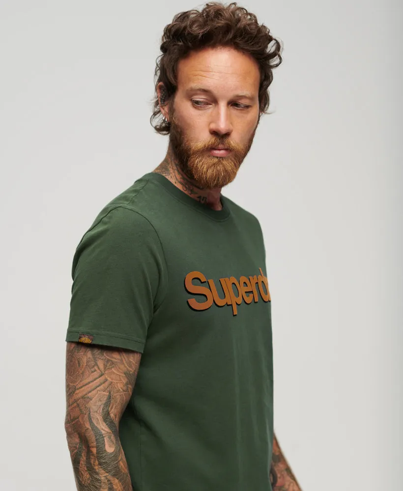 Core Logo Classic T-Shirt | Academy Dark Green