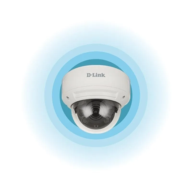 D-Link Vigilance 5MP Day & Night Outdoor Vandal-Proof Dome PoE Network Camera