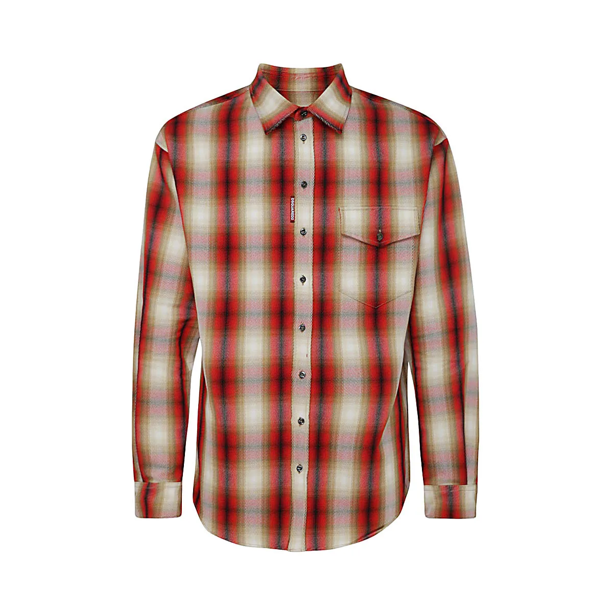 D SQUARED2  |Tartan Long Sleeves Luxury Shirts