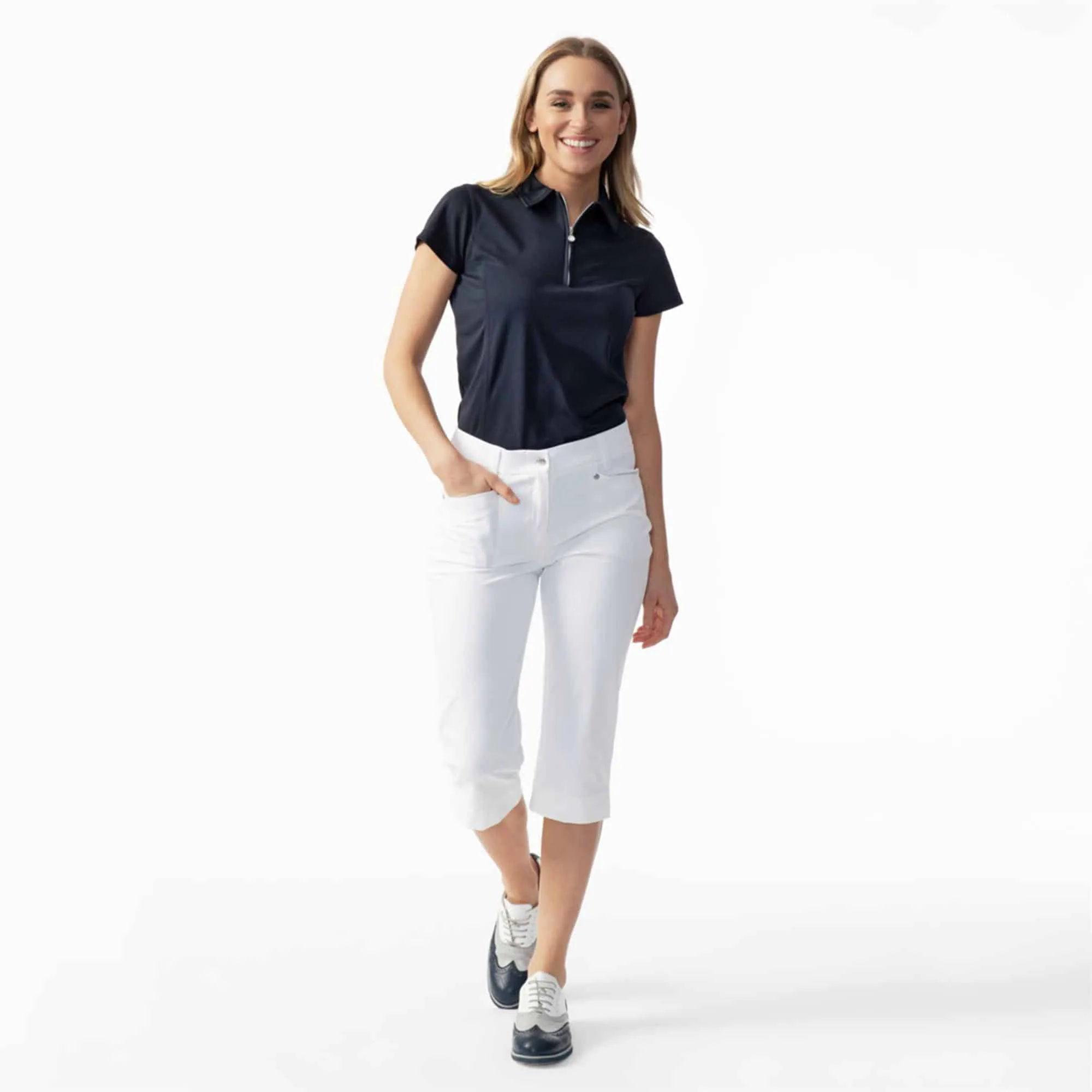 Daily Sports Lyric Ladies Golf Capri White 74cm