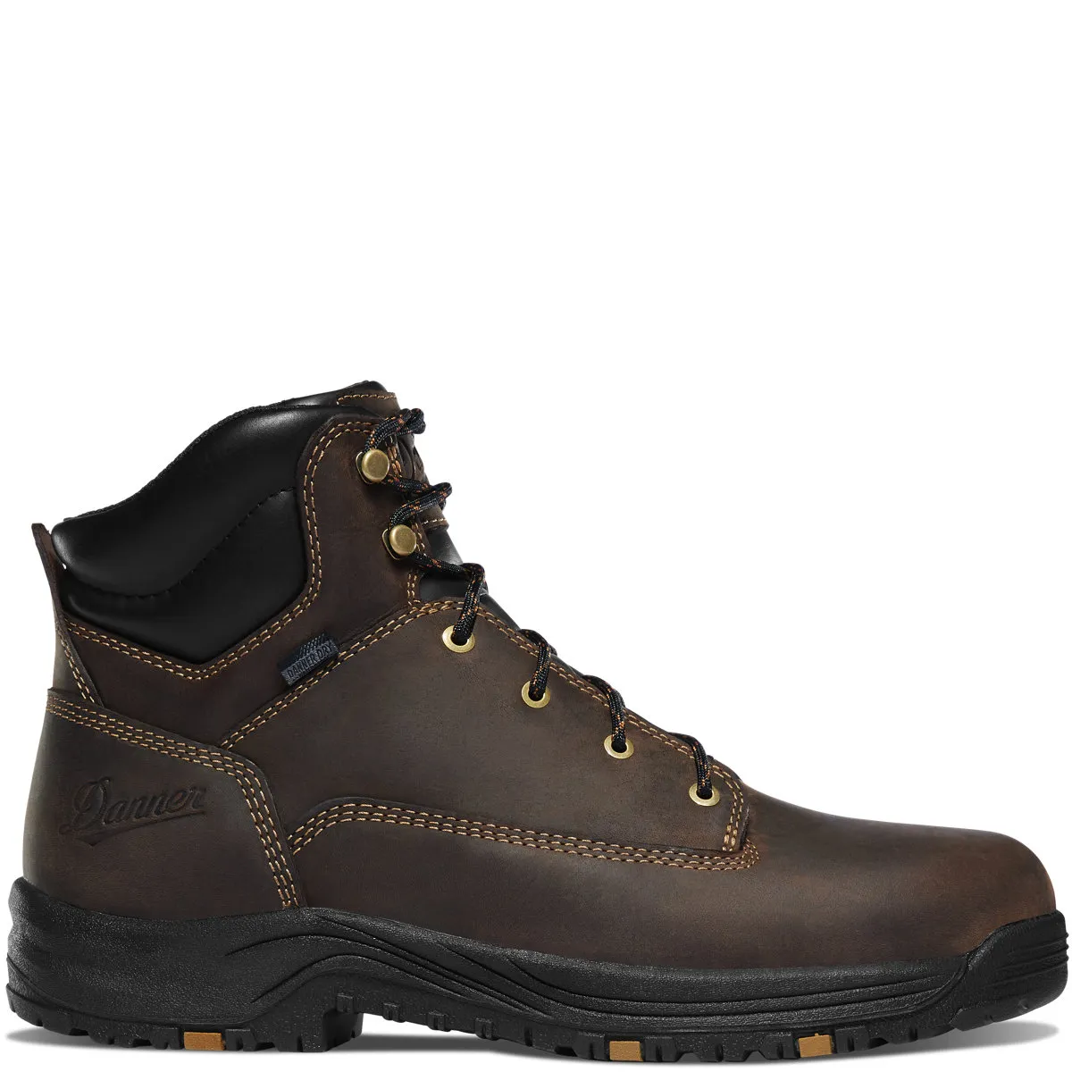 Danner Men’s Caliper 6′ Waterproof Safety Toe Boots- Brown