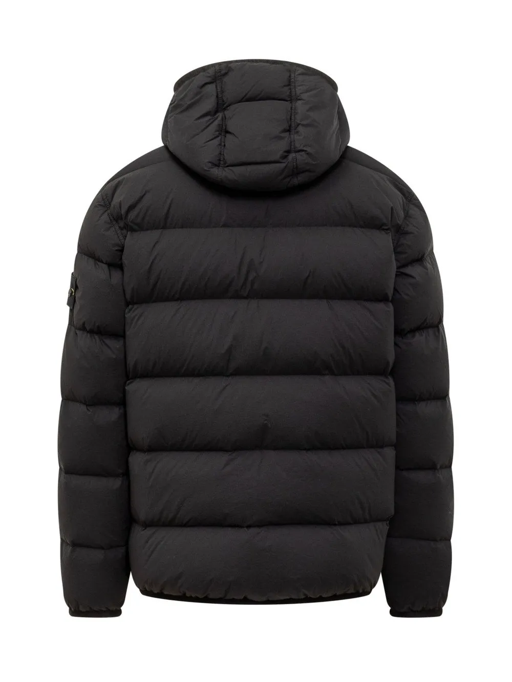 Down Jacket with Logo